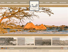 Tablet Screenshot of deserthomesteadlodge.com